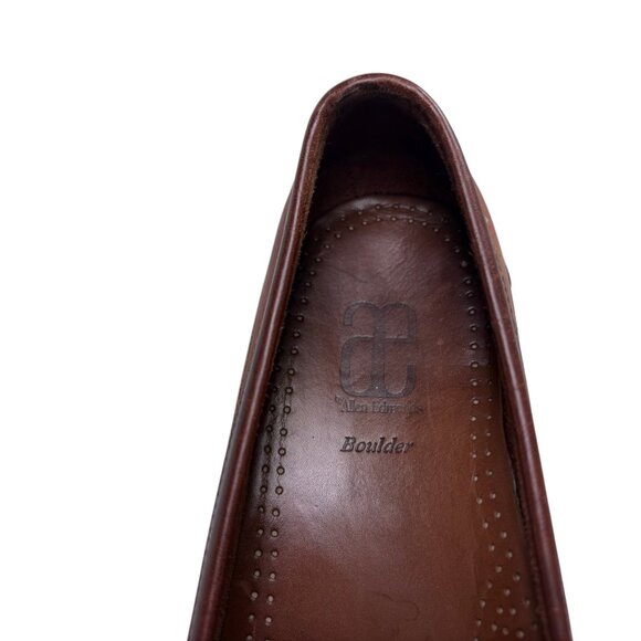 Allen Edmonds Boulder Venetian Driving Moccasin Mens 11 D Brown Leather main image 10